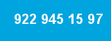 922 945 15 97 922 945 15 97